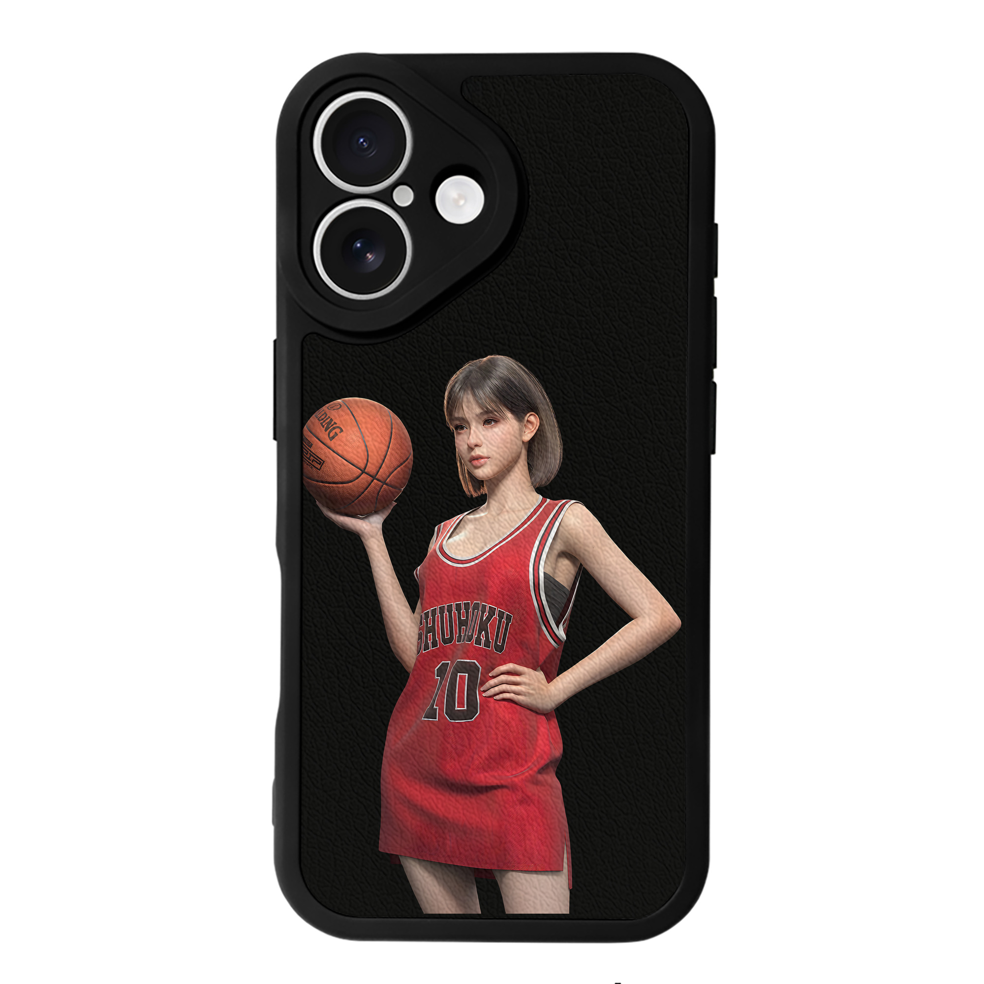 （画像用） SLAM DUNK／スラムダンク 【iPhone 16シリーズ対応】シリコンスマホケース（レザー調） 材質：シリコン